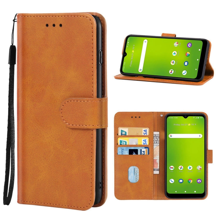 Leather Phone Case For Cricket Icon 3