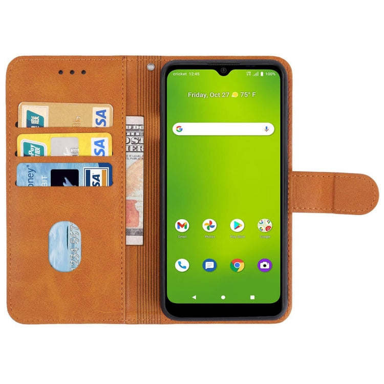 Leather Phone Case For Cricket Icon 3