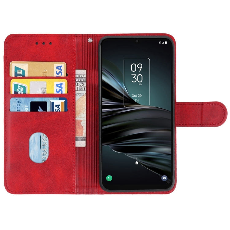 Leather Phone Case For TCL 20XE