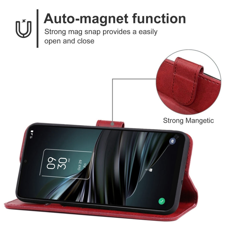 Leather Phone Case For TCL 20XE