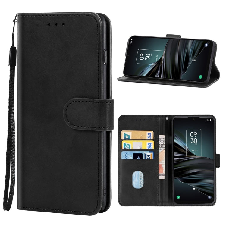 Leather Phone Case For TCL 20XE