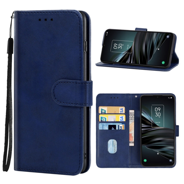 Leather Phone Case For TCL 20XE