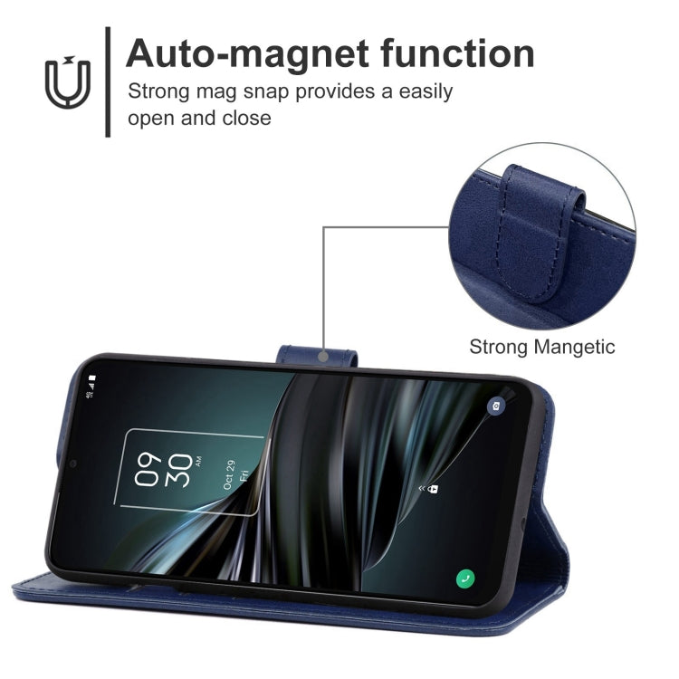 Leather Phone Case For TCL 20XE