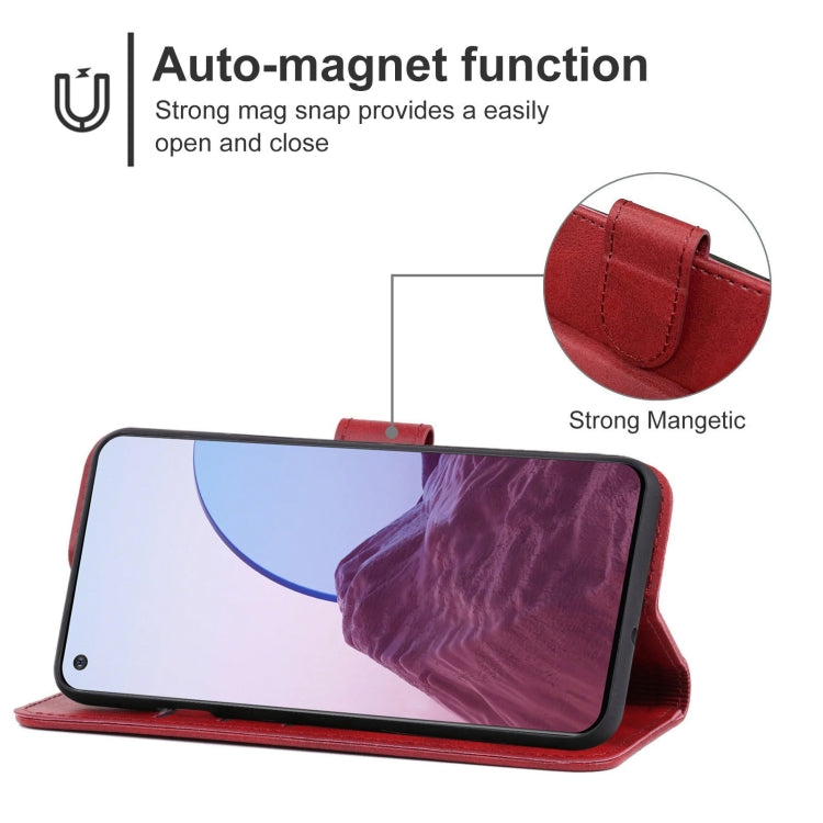 Leather Phone Case For OnePlus Nord N20 5G / OPPO A96 5G / Reno7 Z / Reno7 Lite 5G