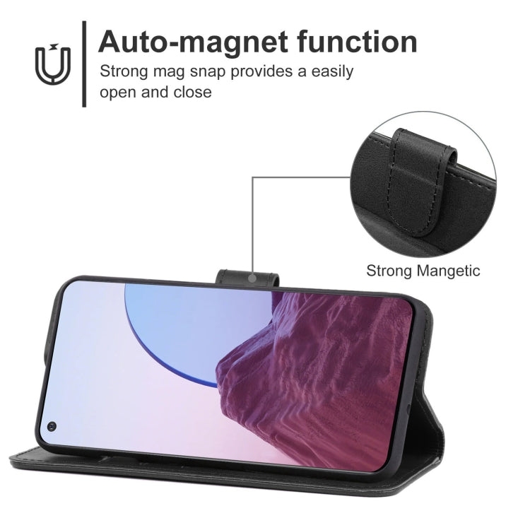 Leather Phone Case For OnePlus Nord N20 5G / OPPO A96 5G / Reno7 Z / Reno7 Lite 5G