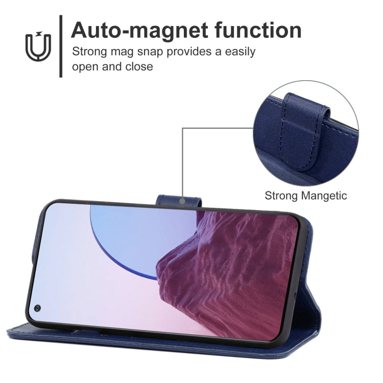Leather Phone Case For OnePlus Nord N20 5G / OPPO A96 5G / Reno7 Z / Reno7 Lite 5G