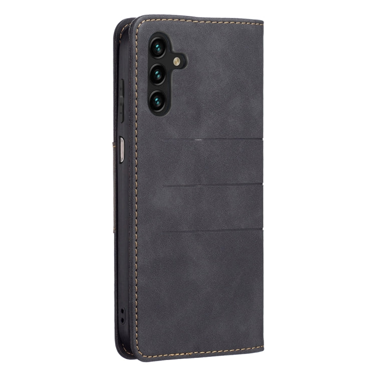 For Samsung Galaxy A13 5G Magnetic Splicing Leather Phone Case