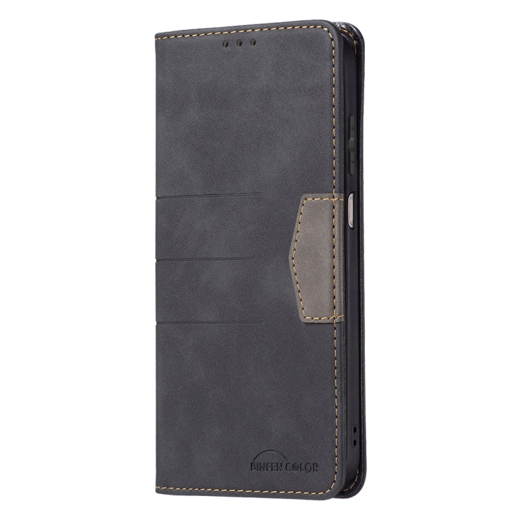 For Samsung Galaxy A22 4G Magnetic Splicing Leather Phone Case