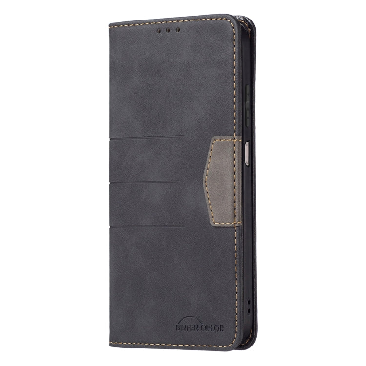 For Samsung Galaxy A22 5G Magnetic Splicing Leather Phone Case