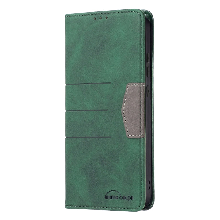 For Samsung Galaxy A41 Magnetic Splicing Leather Phone Case