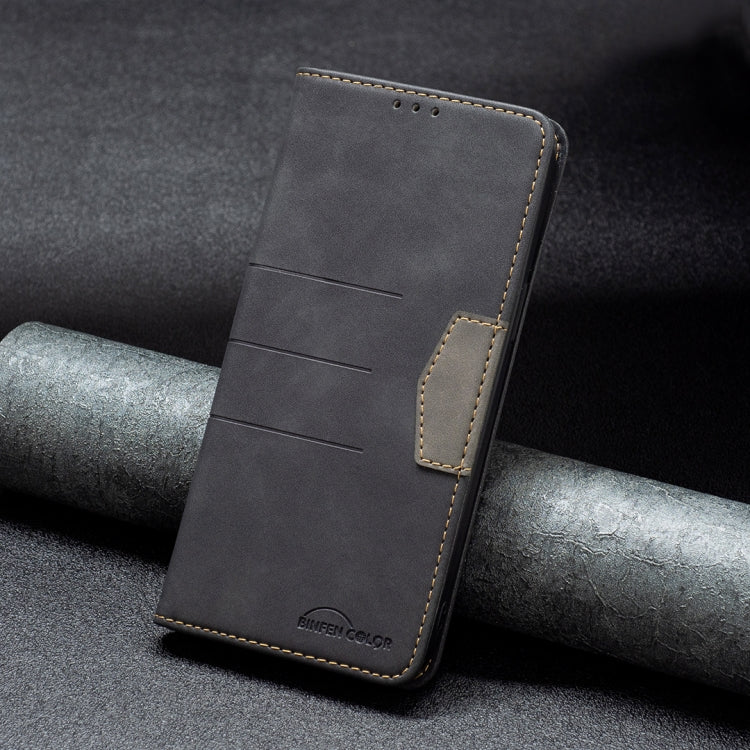 For Samsung Galaxy A41 Magnetic Splicing Leather Phone Case