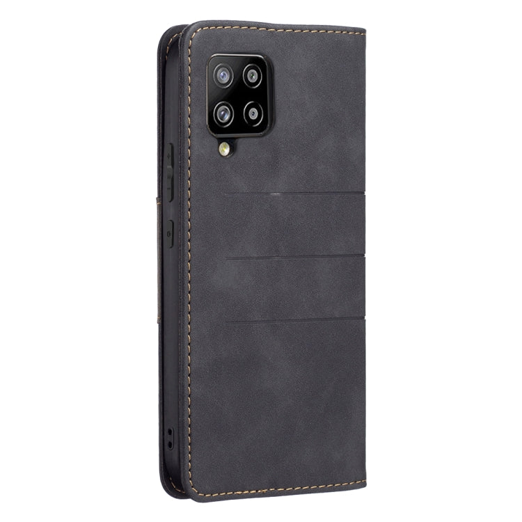 For Samsung Galaxy A42 5G Magnetic Splicing Leather Phone Case