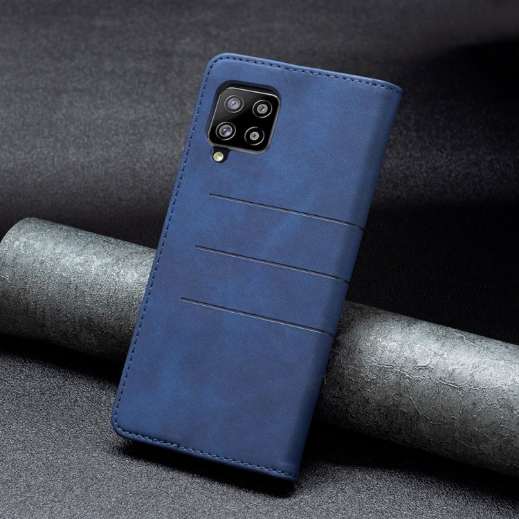 For Samsung Galaxy A42 5G Magnetic Splicing Leather Phone Case