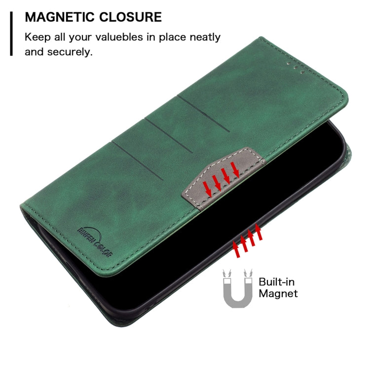 For Samsung Galaxy A52 Magnetic Splicing Leather Phone Case