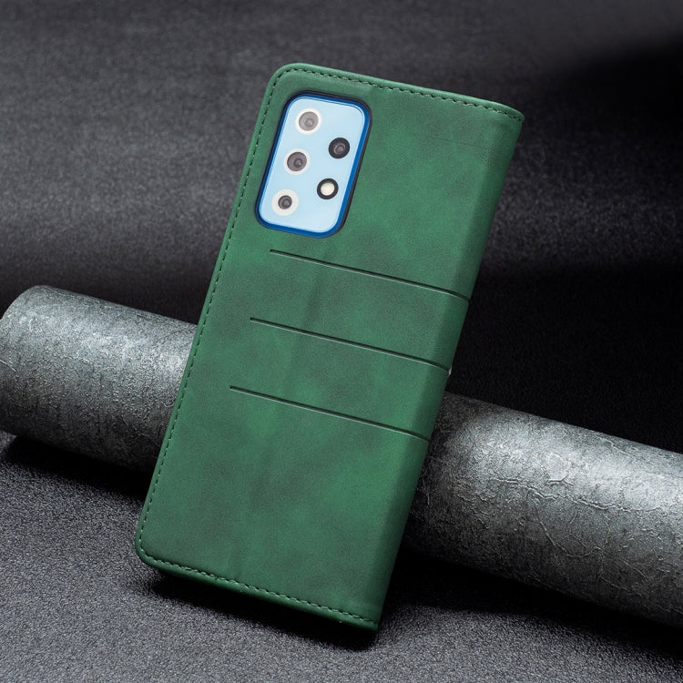 For Samsung Galaxy A52 Magnetic Splicing Leather Phone Case