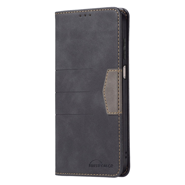 For Samsung Galaxy M32 Magnetic Splicing Leather Phone Case