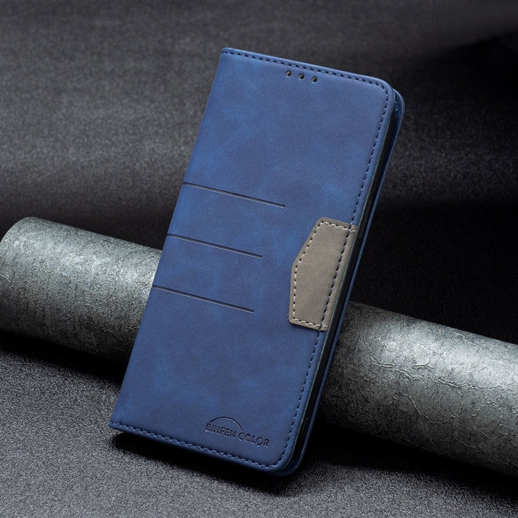 For Samsung Galaxy M52 5G Magnetic Splicing Leather Phone Case