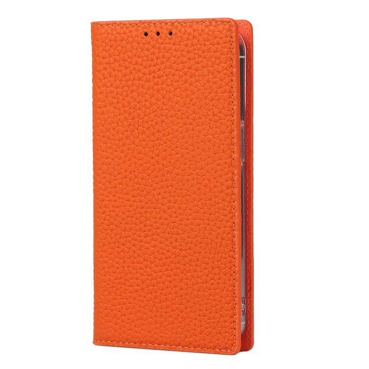 For iPhone 13 Pro Litchi Texture Genuine Leather Phone Case With Lanyard & Holder & Card Slots & Wallet