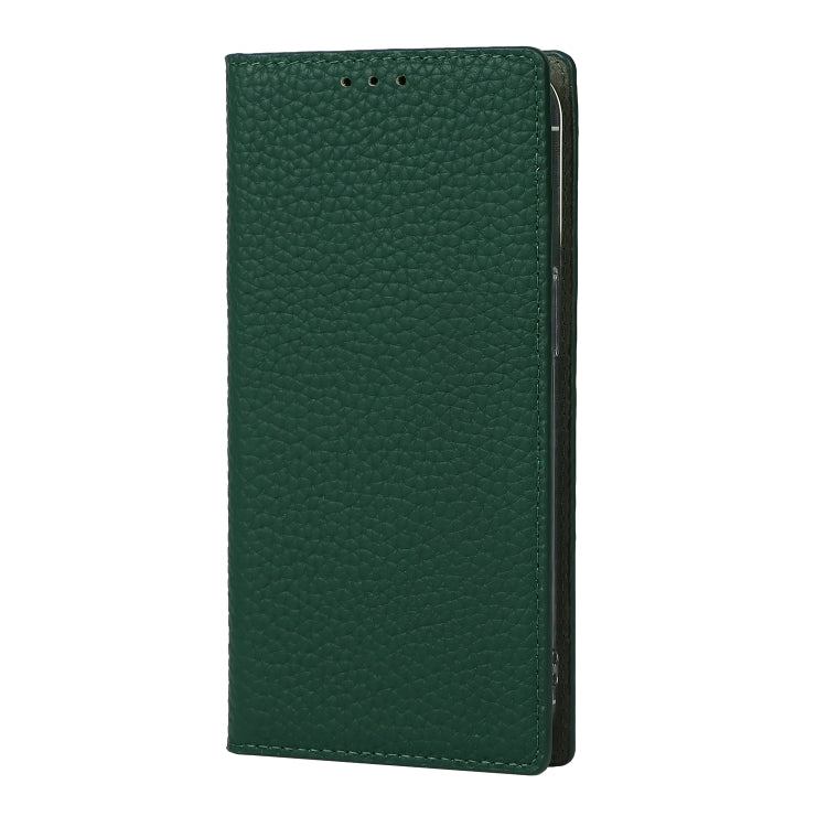 For iPhone 13 Pro Litchi Texture Genuine Leather Phone Case With Lanyard & Holder & Card Slots & Wallet