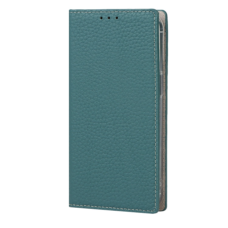 For iPhone 13 Pro Max Litchi Texture Genuine Leather Phone Case With Lanyard & Holder & Card Slots & Wallet