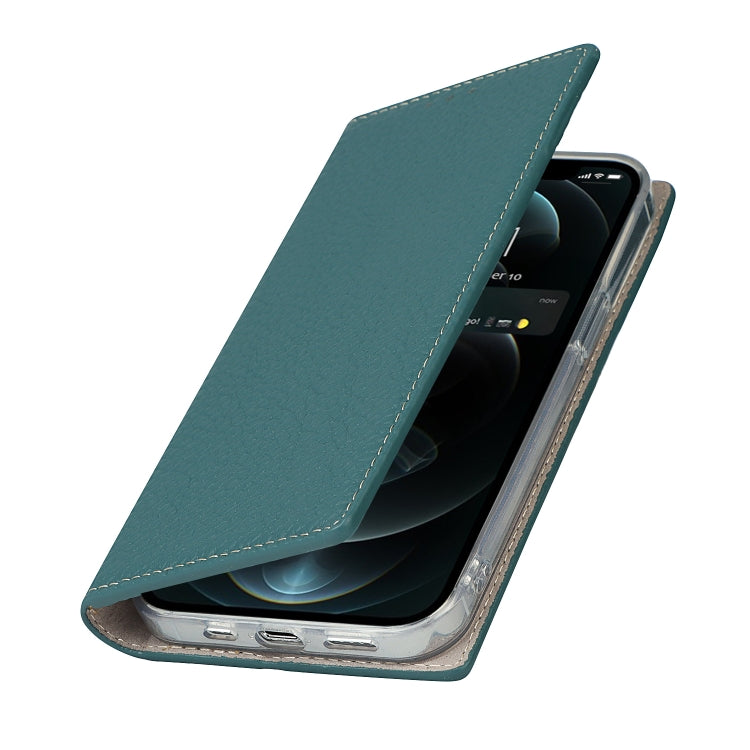 For iPhone 13 Pro Max Litchi Texture Genuine Leather Phone Case With Lanyard & Holder & Card Slots & Wallet