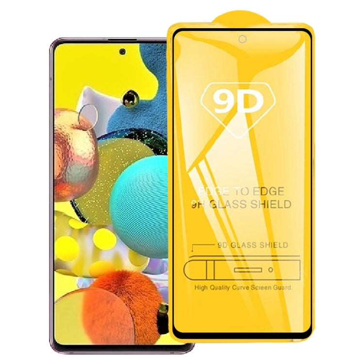 9D Full Glue Screen Tempered Glass Film For Samsung Galaxy A53