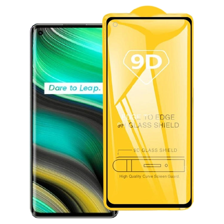 9D Full Glue Screen Tempered Glass Film For OPPO Realme X7 Pro Ultra