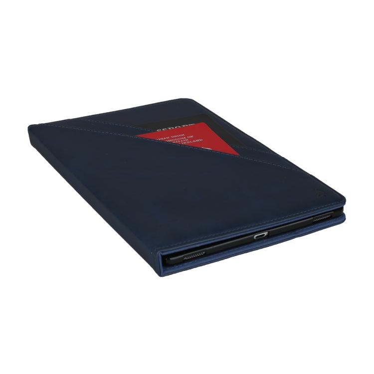 For Galaxy Tab S6 10.5 /T860 /T865 Horizontal Flip Double Brackets PU Leather Case with Card Slots & Photo Frame & Pen Slot