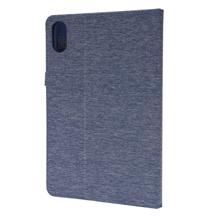 For Honor Tablet V7 Pro TPU + Fabric PU Leather Tablet Protective Case with Name Card Clip