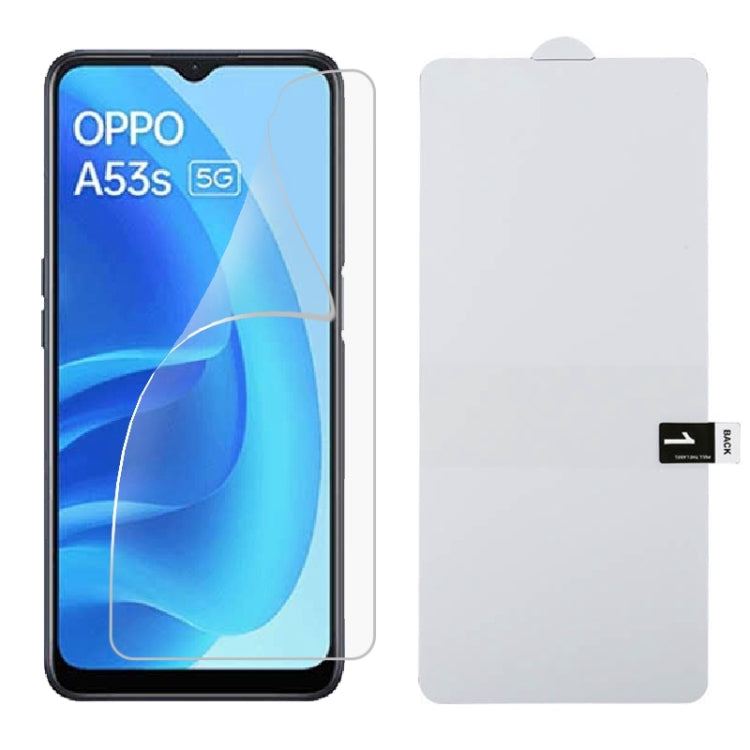 Full Screen Protector Explosion-proof Hydrogel Film For OPPO A53s 5G