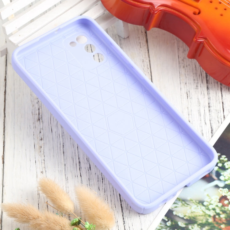 For Samsung Galaxy A02s / M02s Litchi Texture Sliding Camshield TPU Phone Case