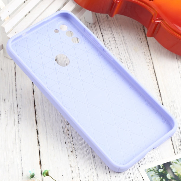 For Samsung Galaxy A11 / M11 Litchi Texture Sliding Camshield TPU Phone Case