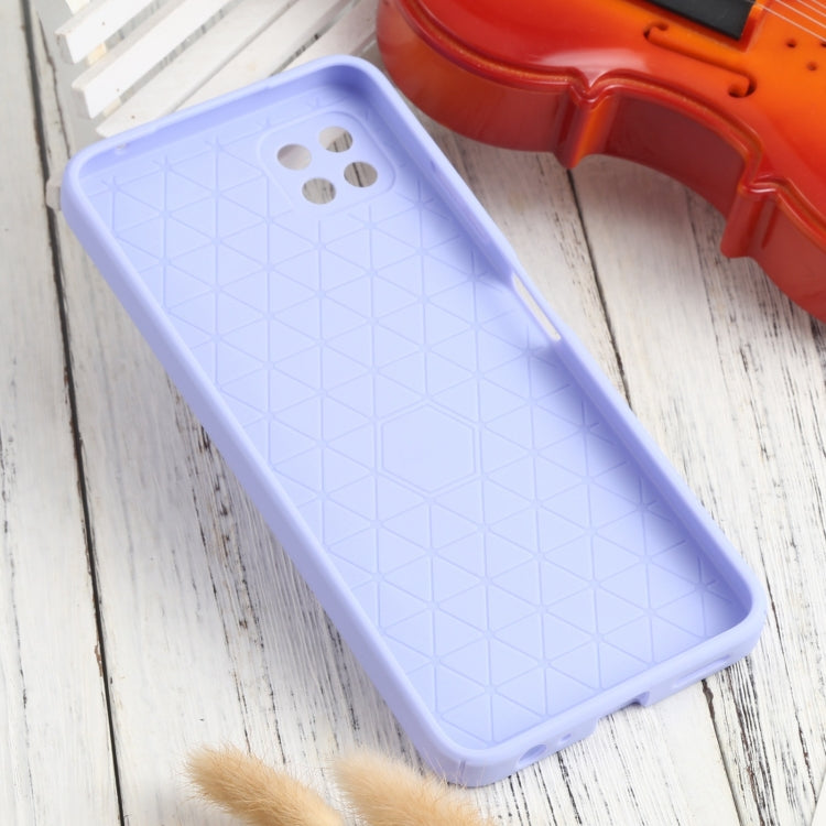 For Samsung Galaxy A22 5G Litchi Texture Sliding Camshield TPU Phone Case