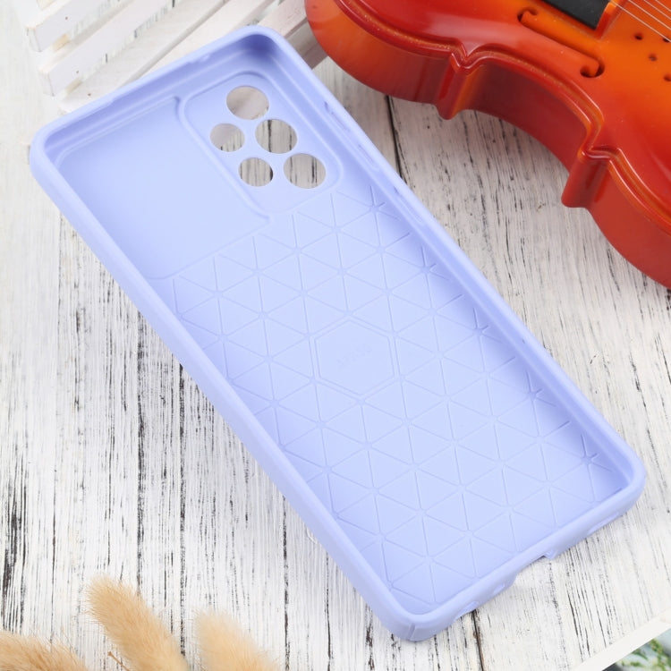 For Samsung Galaxy A72 5G / 4G Litchi Texture Sliding Camshield TPU Phone Case