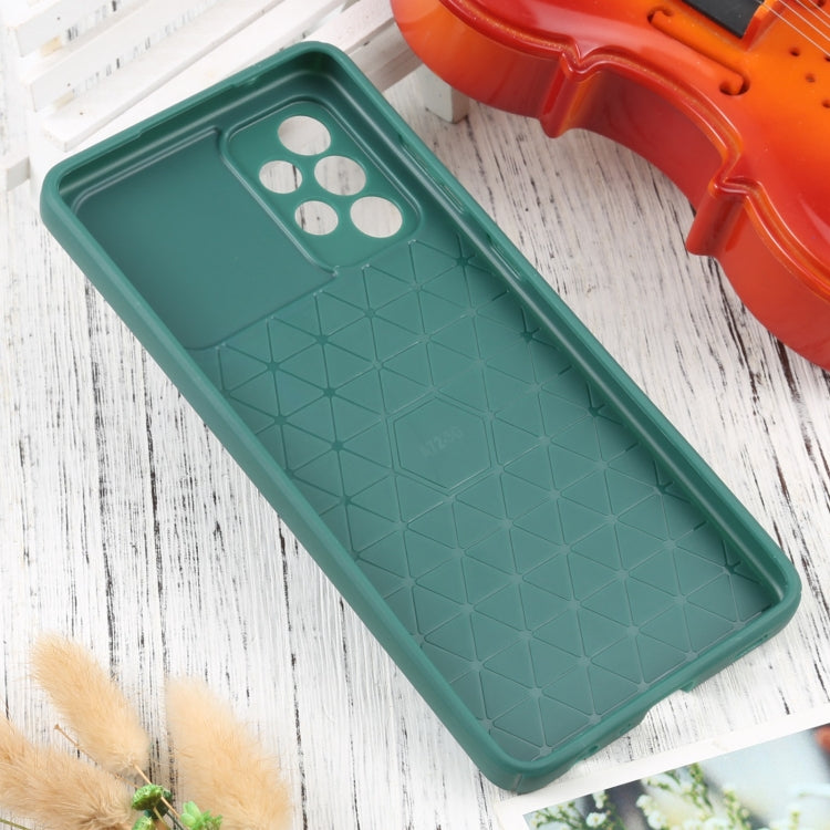 For Samsung Galaxy A72 5G / 4G Litchi Texture Sliding Camshield TPU Phone Case