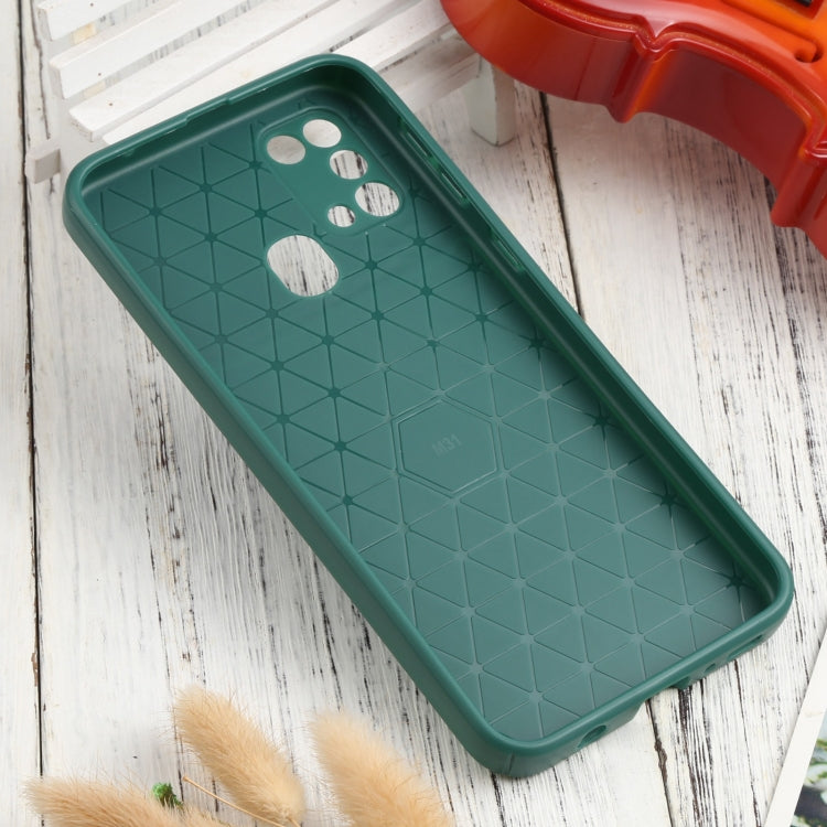 For Samsung Galaxy M21 / M31 Litchi Texture Sliding Camshield TPU Phone Case