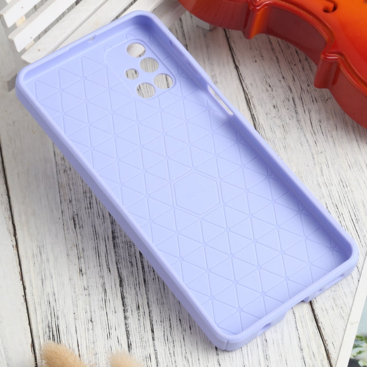 For Samsung Galaxy M31s Litchi Texture Sliding Camshield TPU Phone Case