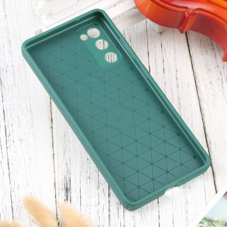 For Samsung Galaxy S20 FE Litchi Texture Sliding Camshield TPU Phone Case