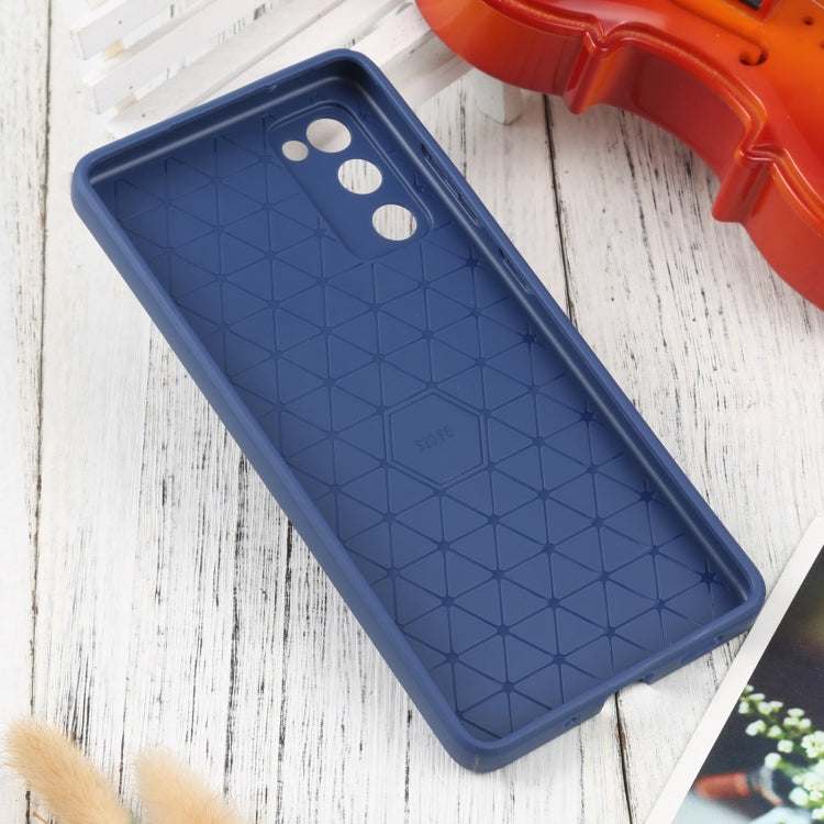 For Samsung Galaxy S20 FE Litchi Texture Sliding Camshield TPU Phone Case