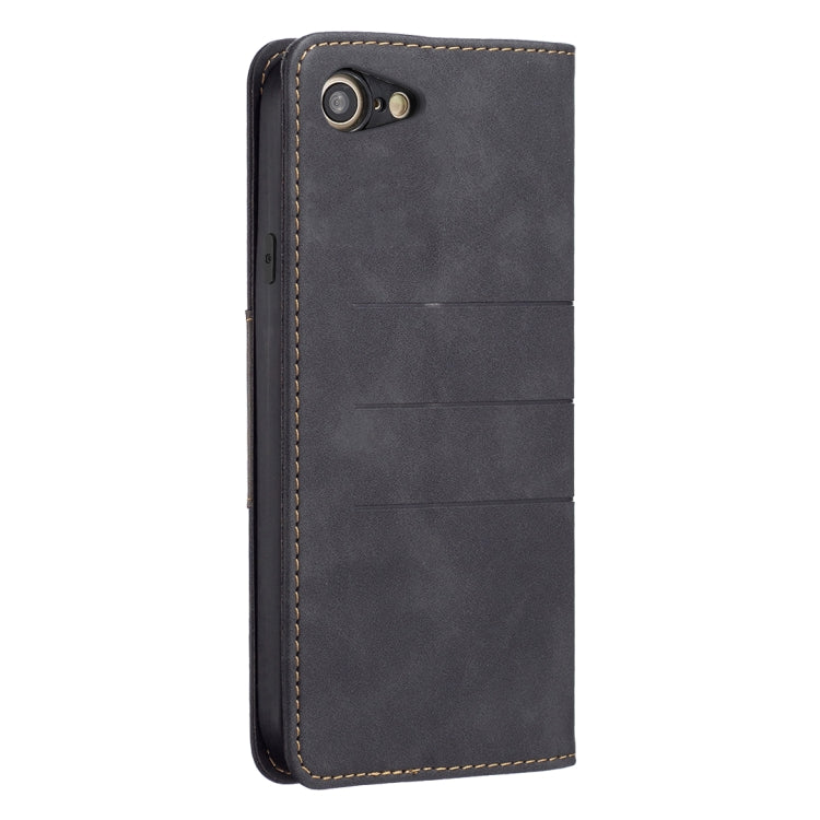 For iPhone SE 2022 / SE 2020 / 8 / 7 Magnetic Splicing Leather Phone Case