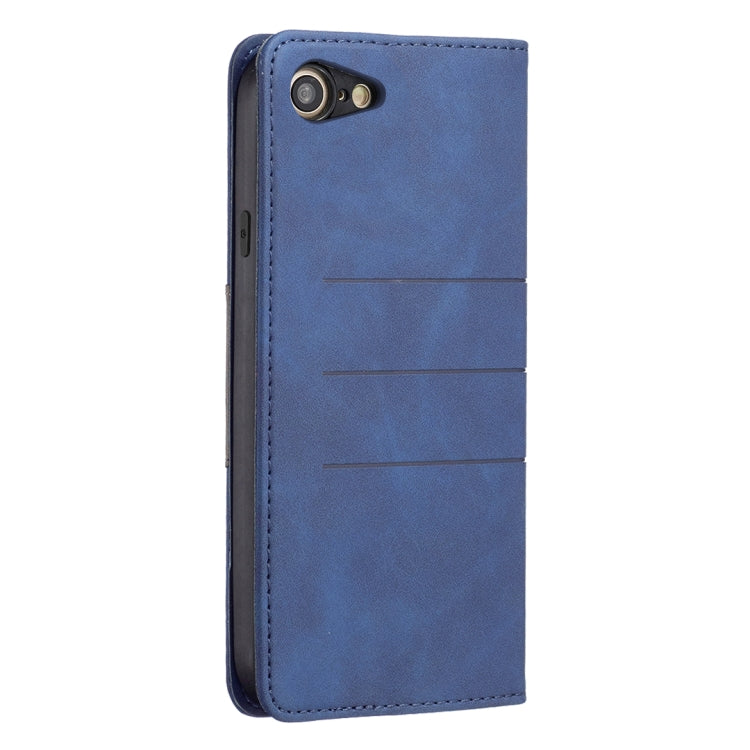 For iPhone SE 2022 / SE 2020 / 8 / 7 Magnetic Splicing Leather Phone Case