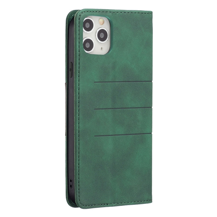 For iPhone 11 Pro Magnetic Splicing Leather Phone Case