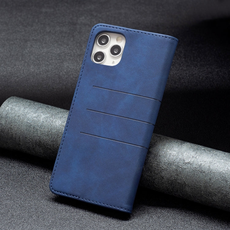 For iPhone 11 Pro Magnetic Splicing Leather Phone Case