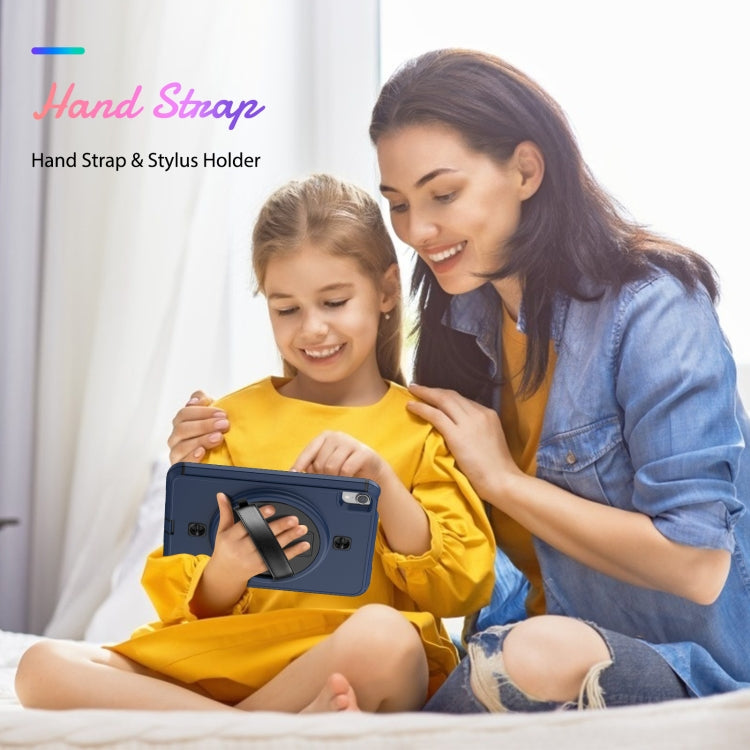 For iPad mini 6 Shockproof TPU + PC Tablet Case with Holder & Pen Slot & Shoulder Strap