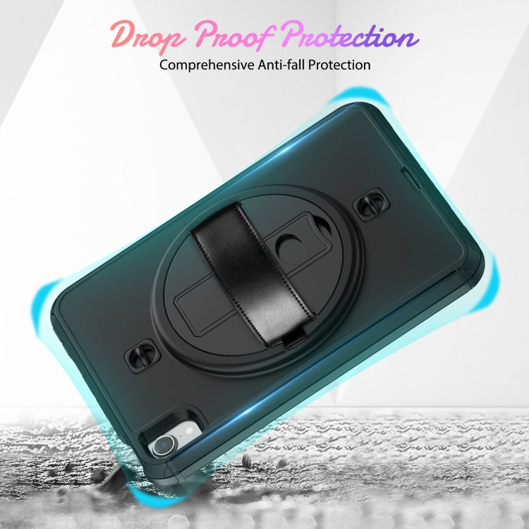 For iPad mini 6 Shockproof TPU + PC Tablet Case with Holder & Pen Slot & Shoulder Strap