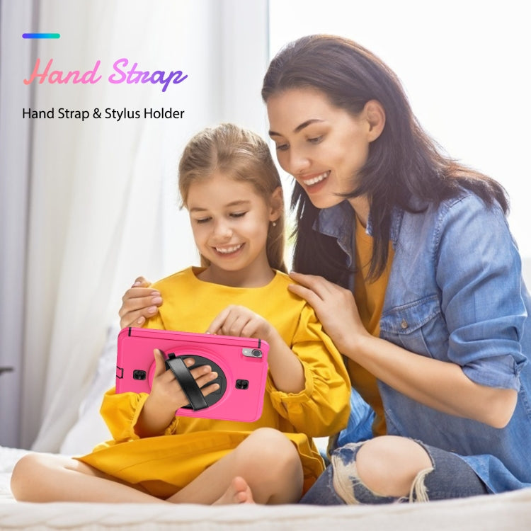 For iPad mini 6 Shockproof TPU + PC Tablet Case with Holder & Pen Slot & Shoulder Strap