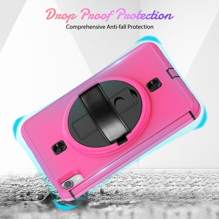 For iPad mini 6 Shockproof TPU + PC Tablet Case with Holder & Pen Slot & Shoulder Strap