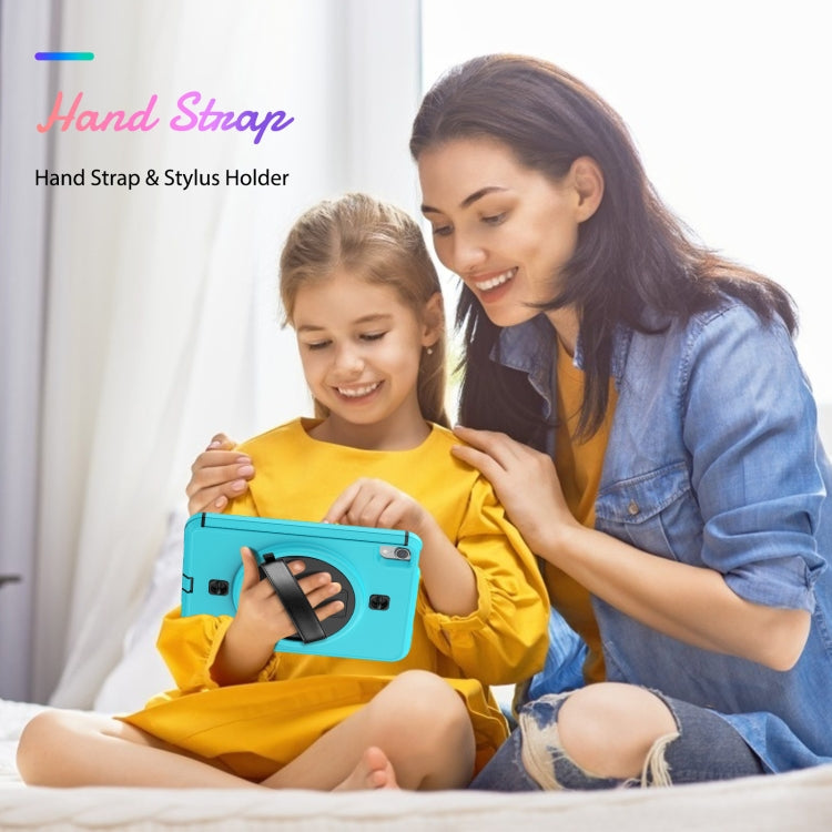 For iPad mini 6 Shockproof TPU + PC Tablet Case with Holder & Pen Slot & Shoulder Strap