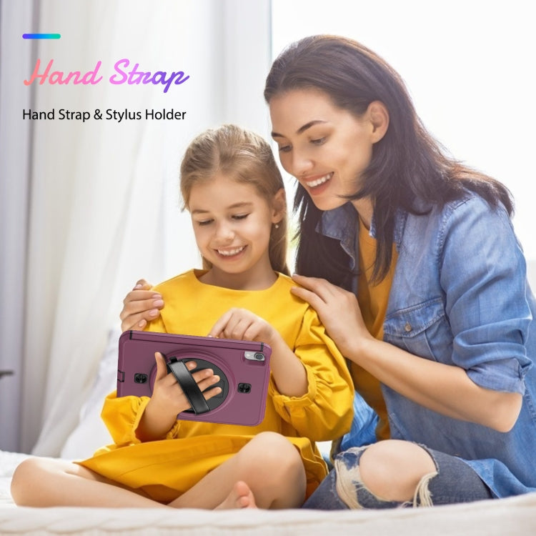 For iPad mini 6 Shockproof TPU + PC Tablet Case with Holder & Pen Slot & Shoulder Strap