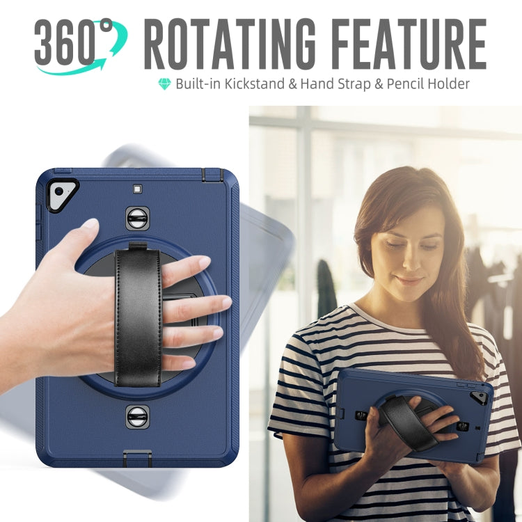 Shockproof TPU + PC Tablet Case with Holder & Pen Slot & Shoulder Strap For iPad mini 2019 / mini 4